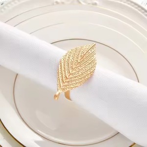 Anneau de serviette en métal pour la décoration de table de mariage, pour une présentation élégante d'événements - Product Image 3