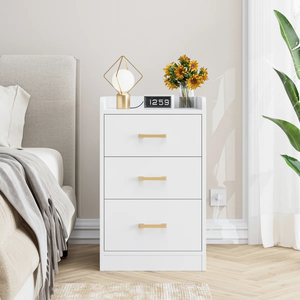 Vietnam Modern Manufactured Wood Home Furniture BEDROOM SET MD02 White OEM <b>Queen</b> <b>Size</b> Bedroom Furniture - Product Image 5