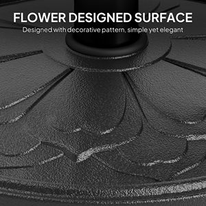 Base per Ombrellone da Esterno in Resina da 26 Libbre, Supporto Durevole per Pali di Ombrelloni da 1.3'/1.5'/1.9' per Ombrelloni da Patio - Product Image 6