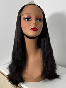 ลดราคา วิกผม 16 นิ้ว สีดำ! วิกผมลูกไม้คุณภาพสูงแบบ 5x5 พร้อมผมด้านหลังแบบถักเปีย ผมแท้ 100% จากเวียดนาม - Product Image 5