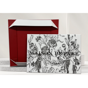 Cajas de Regalo Personalizadas al por Mayor con Logotipo, Hechas a Mano, Impresas a Color, con Relieve, Laminación Mate, Embalaje de Cartón Reciclado - Product Image 1
