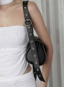 Bolso Bandolera de Cuero Genuino para Mujer, Estilo Vintage, con Correa Ajustable, Cierre de Cremallera, para Uso Diario, Viajes, Trabajo, Verano - Product Image 4