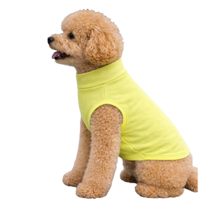 T-shirt pour chien anti-UV, couleur sauge clair, léger, protection UV, été, doux, extensible, respirant, rafraîchissant - Product Image 3