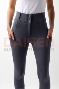 Leggings de equitación para mujer con agarre de silicona, pantalones de montar elásticos, ligeros y transpirables, ropa de equitación ajustada - Product Image 3