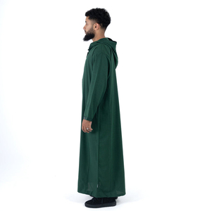 Wholesale Lightweight Comfortable <b>Men</b> Jubba New Style Moroccan <b>Thobes</b> Thawb Islamic Clothing Ethnic Tops OEM Services High - Product Image 6