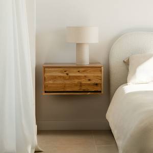 Mesita de noche flotante de madera de acacia Vandana Nova Stellar - Product Image 1