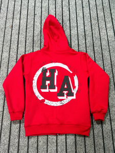 Custom Azraqi international <b>Graphic</b> Print Men’s <b>Zip</b>-<b>Up</b> <b>Hoodie</b> with Drawstring Hood, Long Sleeves, and Street wear Artwork - Product Image 6