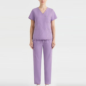 Conjunto de Uniformes Médicos de Punto de Alta Calidad para Mujer, Ropa de Trabajo para el Cuidado de la Salud, Uniforme Médico, Ropa de Enfermera - Product Image 3