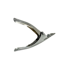 ที่ตัดปลายเล็บโครเมียมคุณภาพสูง ที่ตัดเล็บมืออาชีพ ใบมีดสแตนเลสทนทาน เครื่องมือตัดสำหรับอะคริลิกเจล - Product Image 2