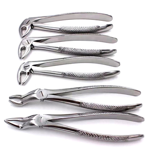Juego de 10 Pinzas de Extracción Dental Manuales de Acero Inoxidable de Grado Médico de Alta Calidad, Certificación CE ISO para Adultos - Product Image 6