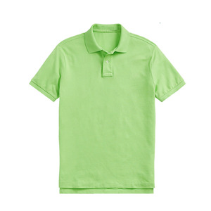 Camiseta de Manga Corta para Hombre, Estilo Casual Elegante, Antiarrugas, Lisa, Mezcla de Algodón, Tejido Jersey, 220g, Ligera, para Vacaciones de Verano - Product Image 2
