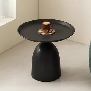 Mesa Auxiliar de Acero Resistente con Revestimiento Antirrayas para Uso Diario en el Hogar - Product Image 5