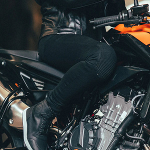 Protège-genoux et hanches pour moto, entièrement doublés, à nervures, en % véritable DuPont, imprimés, homologués CE Niveau 2, pour pantalons de motocross - Product Image 3