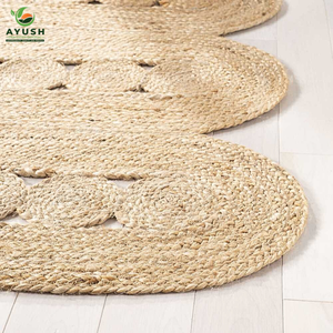 Tapis de couloir tressés à la main, texture naturelle, 100 cm x 400 cm, en jute 100 %, personnalisables pour chambres d'amis et bureaux à domicile - Product Image 4