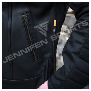 Men's Classic Motorcycle <b>Jacket</b> Handmade High Quality Genuine Cowhide Nubuck Leather <b>Biker</b> <b>Jacket</b> Fashionable Style - Product Image 5