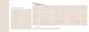 Carreaux de sol antidérapant en porcelaine, pierres, sable, Beige, robuste, certifié R11, 600x600mm, 24x24mm, 20mm, extracteur - Product Image 6