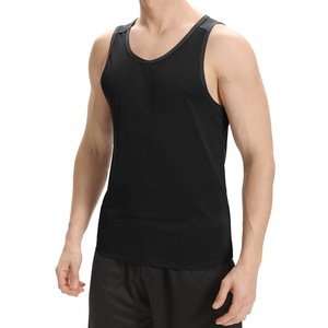 เสื้อกล้ามผู้ชาย LUXE ATTIRE INDUSTRY ผลิตจากผ้าฝ้าย 100% เป็นมิตรต่อสิ่งแวดล้อม เหมาะสำหรับออกกำลังกาย วิ่ง และฝึกกีฬา-สวมใส่สบายๆ ในชีวิตประจำวัน - Product Image 4