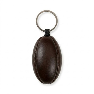 LLavero de pelota de rugby vintage llavero de pelota de rugby de cuero publicidad y regalos promocionales llavero de coche de pelota de rugby - Product Image 1
