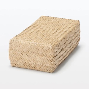 Seagrass Organizer Herringbone <b>Rectangular</b> <b>Basket</b> Handmade <b>Storage</b> <b>Basket</b> Wholesale eco-friendly Made in Viet Nam - Product Image 2