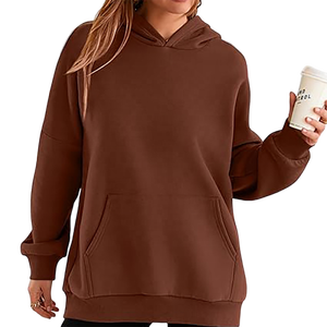 Mujer personalizada talla única impresa usable con capucha manta sudadera manta mujer pulóver estilo 100% algodón coreano - Product Image 5