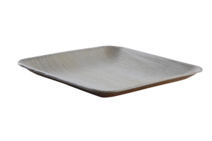 Assiette jetable carrée plate de 25 x 25 cm en palmier d'arec de qualité supérieure, biodégradable, compostable et écologique pour la restauration - Product Image 6