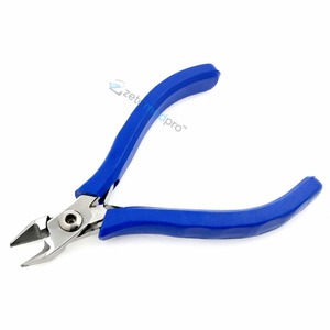 Zetomed Pro Angular Cutter Pliers MA-98-0-1332 – <b>Tungsten</b> <b>Carbide</b> Jaws Heavy Duty Jewelry Setting Tool | High Quality Stainless - Product Image 4