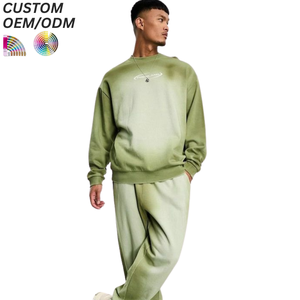 Sudadera Oversize Gruesa para Hombre con Bordado, Forro Polar, Estilo Casual de Invierno, Soporte para Logotipo Personalizado OEM ODM - Product Image 4