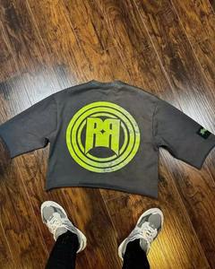 เสื้อยืดแขนยาวผู้ชาย: เสื้อยืดผ้าฝ้ายพิมพ์ลาย DTG แบบฟอกสี  แนวโน้มใหม่สุดฮิตในแฟชั่นสตรีทแวร์ลำลอง - Product Image 6