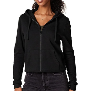 Sweat à capuche zippé en polaire à manches longues pour femme, idéal pour le jogging, la course à pied et les loisirs en extérieur – Collection Hiver Chaud - Product Image 2