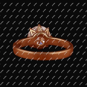 Bague tendance pour femme au design unique, idéale pour les mariages, les fiançailles et les soirées. Disponible à prix export. - Product Image 2