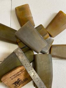 Mango de cuchillo de cuerno de búfalo 100% natural, hecho a mano, duradero, forma natural, artesanía BURAQ - Product Image 2