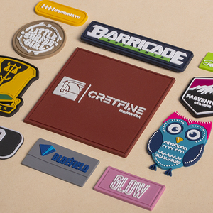 Tùy Chỉnh Pvc Id Nhà Sản Xuất Nhãn Băng Cassette Không Thấm Nước Dính Biểu Tượng Dán Cáp ID Nhãn Trong Hoa Và Vòng Tròn Hình Dạng Cho Hat - Product Image 2