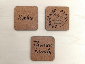 Modern Square Wooden Enamel Print <b>Coaster</b> with Geometric Pattern in Olive Green and White, Non-Slip Design for <b>Table</b> Decoration - Product Image 5