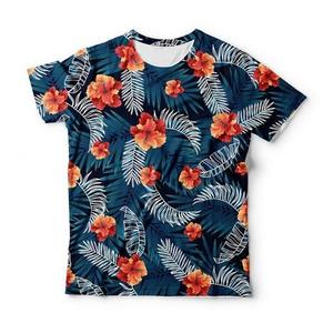 เสื้อยืดคอกลมแขนสั้นพิมพ์ลายซับลิเมชั่นสำหรับผู้ชาย ODM สไตล์ฮิปฮอป เสื้อผ้าลำลองแนวสตรีทสำหรับฤดูใบไม้ผลิและฤดูร้อน ผลิตจากโพลีเอสเตอร์ 100% - Product Image 5