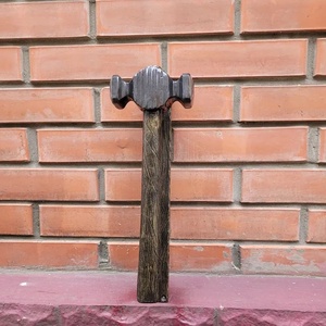 Puerta de hierro forjado artesanal Iron Nature, resistente al óxido, fácil de montar, con manija de hierro y acabado de madera para valla/puerta de entrada. - Product Image 2