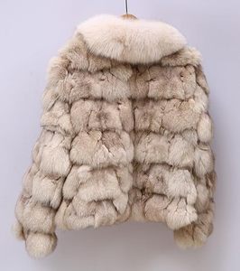 Manteau en fausse fourrure de renard personnalisé, épais et chaud pour l'hiver, veste en fausse fourrure tendance pour femmes - Product Image 3