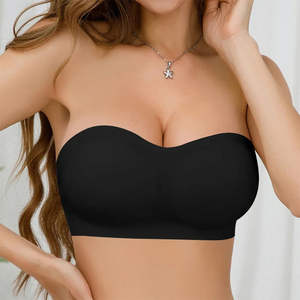 Soutien-gorge de sport sans bretelles en U, respirant, sexy, sans couture, à maintien élevé, avec cristaux, pour yoga, gym et fitness, pour femmes, vente en gros, haute qualité - Product Image 5