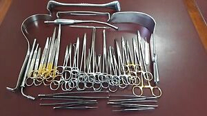 Ensembles de livraison basiques normaux, Ensembles D & C, Instruments chirurgicaux vétérinaires pour césarienne - Product Image 2