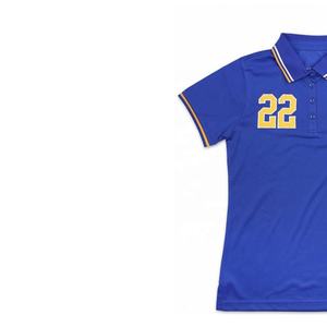 Haute qualité pour les T-shirts polo pour les sororités formelles portent un tissu tricoté de style patchwork brodé personnalisable - Product Image 3