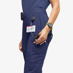Pantalones Jogger Médicos OEM al por Mayor para Mujer, Uniformes de Trabajo de Hospital con Spandex, Ropa Deportiva para Enfermeras, Pantalones Médicos - Product Image 5