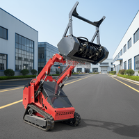 Accessori per Trincia Forestale Larghezza di Lavoro 970 mm per Mini Skid Steer Loader e Track Loader