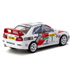 Tarmac Works T64G-076-97MCR01 1/64 Mitsubishi Lancer Evolution IV Rallye Monte-Carlo 1997, Modelo a Escala de Auto de Colección - Product Image 2