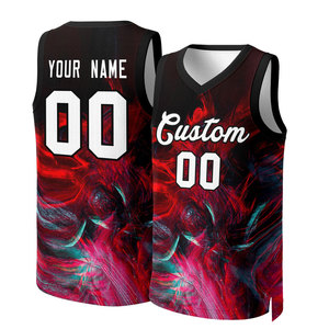 Custom <b>Green</b> Heat Team Basketball Jersey V-Neck Sleeveless Mesh Tank Top Unisex Adult Breathable <b>Silk</b> Screen Printed Polyester - Product Image 4