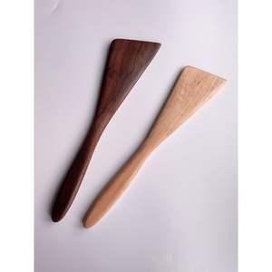 Ensemble de cuillères de cuisine en bois d'acacia naturel durable et écologique - Product Image 6