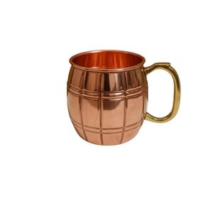 Taza de Cobre Premium Elite Hecha a Mano, Vajilla de Bar Premium RoyalSip, Taza de Cobre de Lujo Estilo Americano para Bebidas - Product Image 5