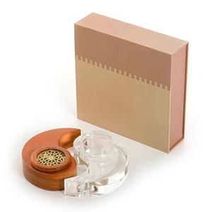 Quemador de Incienso Árabe de Diseño Moderno, Combinación de Resina Epoxi y Madera, Nuevo Estilo, para Aromatizar el Hogar y Uso Religioso, Mubakhir - Product Image 2