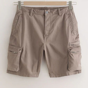 Shorts cargo extensibles pour hommes, shorts de travail personnalisés pour l'été, vêtements de travail en extérieur - Product Image 1