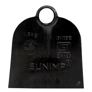 SUNIMP® Bombay Type Agricultural Hoe 1.2kg Premium Quality Forged Steel Farm Hand <b>Tool</b> for Soil Digging <b>Weeding</b> Cultivation - Product Image 4