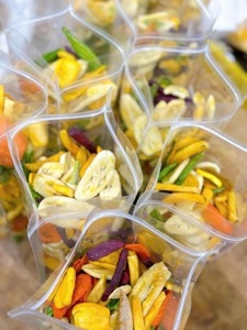 Chips de fruits secs mélangés croustillants, mangue, banane, jackfruit, ananas, frits sous vide, qualité export - Product Image 6