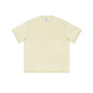 Camisetas de Hombre al por Mayor, 300 Gramos, 100% Algodón, Camiseta de Hombre con Logotipo Personalizado, Camiseta de Manga Corta Estilo Urbano para Hombre - Product Image 3